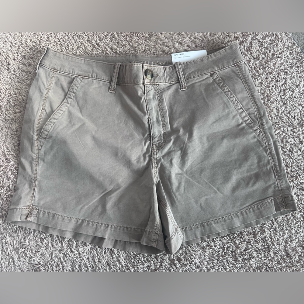 American Eagle Outfitters Women's Tan Cotton Shorts
